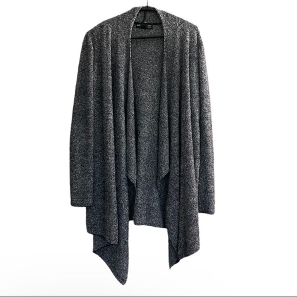 BAREFOOT DREAMS COZYCHIC LITE CALYPSO WRAP CARDIGAN small medium gray - Picture 4 of 5